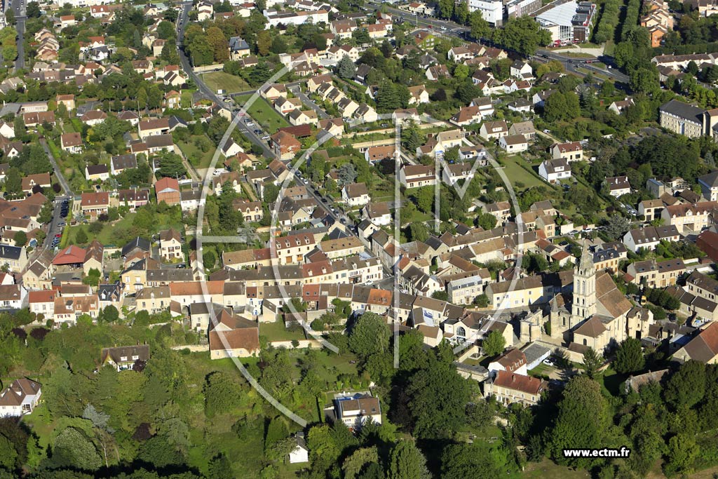 Photo arienne de Cergy (la Croix Petit)