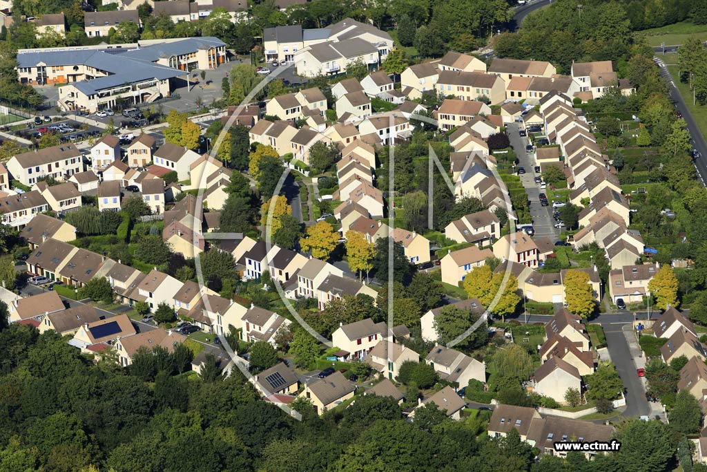 Photo arienne de Cergy (le Bois Lapelote)