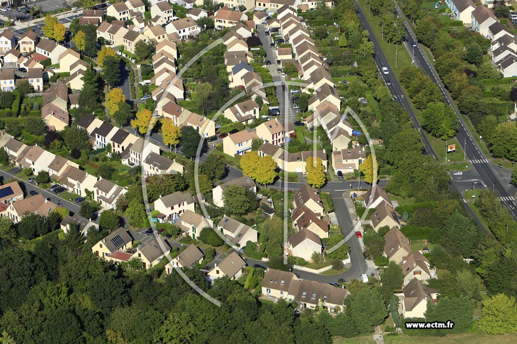 Photo arienne de Cergy (le Bois Lapelote)