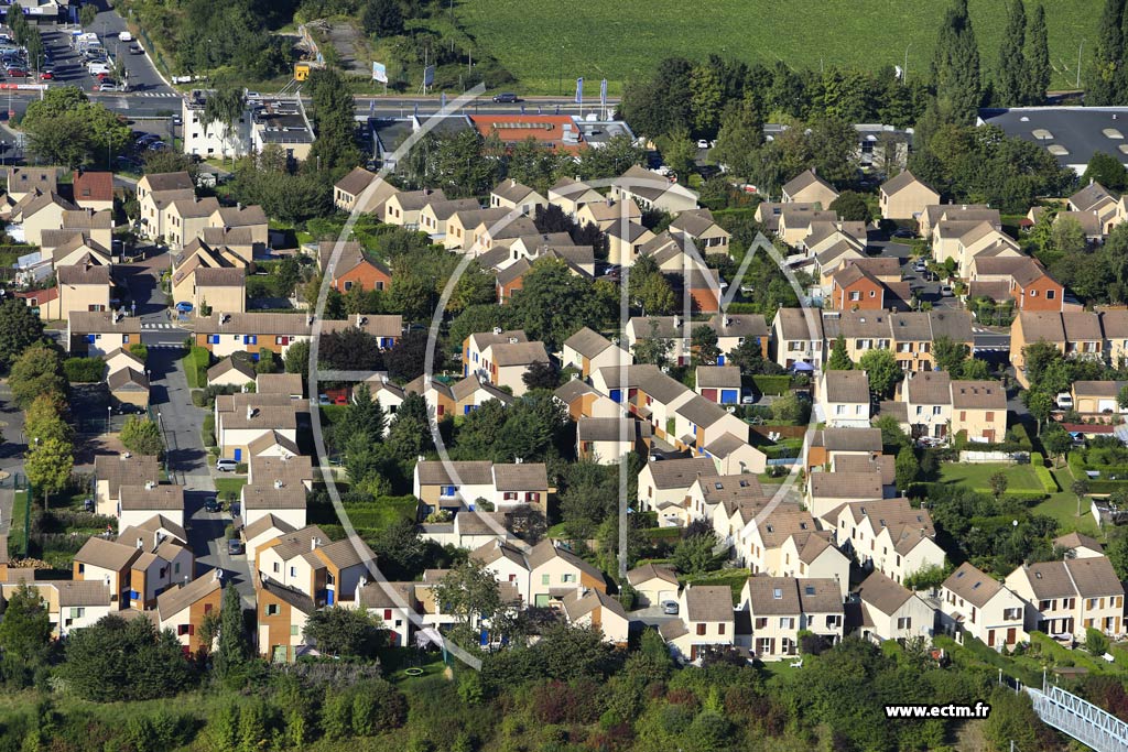 Photo arienne de Cergy (le Bontemps)