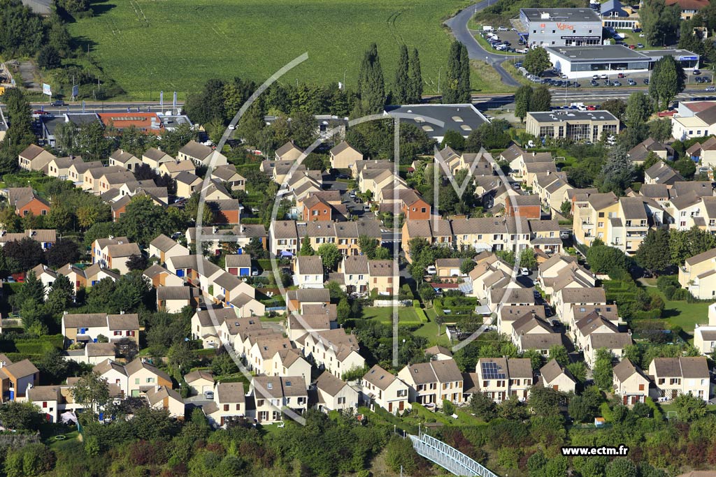 Photo arienne de Cergy (le Bontemps)