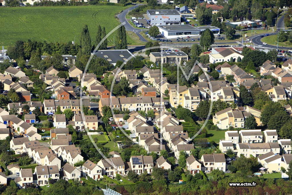 Photo arienne de Cergy (le Bontemps)