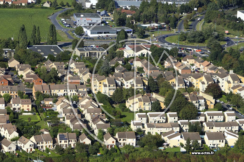 Photo arienne de Cergy (le Bontemps)