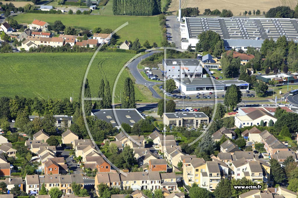 Photo arienne de Cergy (le Bontemps)