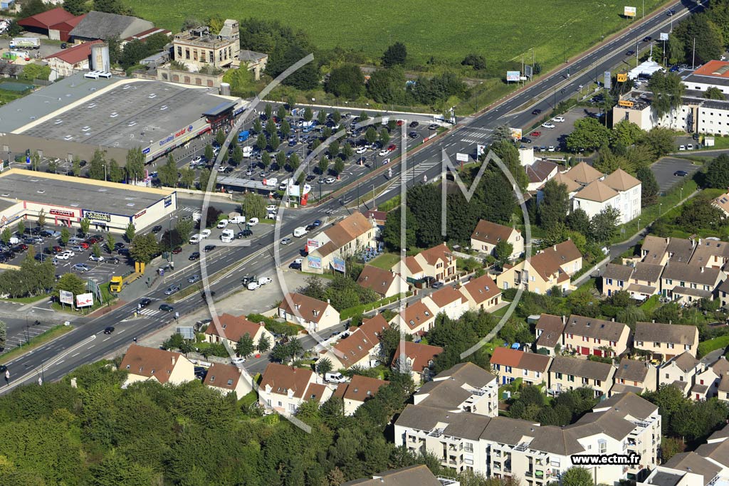 Photo arienne de Cergy (le Bontemps)