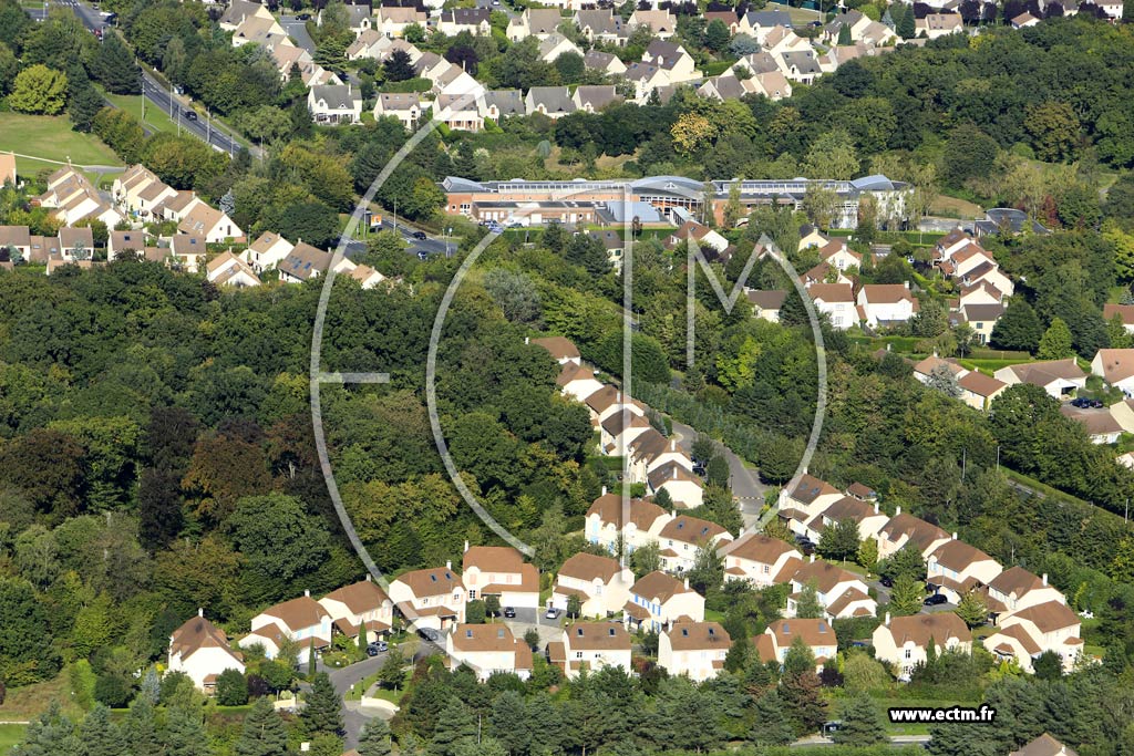 Photo arienne de Cergy (le Hazay)