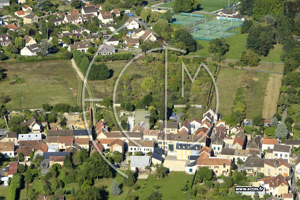 Photo arienne de Cergy (le Mnandon)