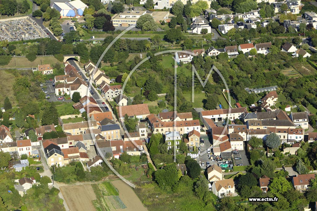 Photo arienne de Cergy (le Ponceau)