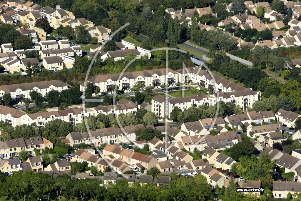 Photo arienne de Cergy (le Terroir)
