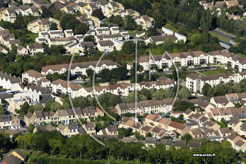 Photo arienne de Cergy (le Terroir)