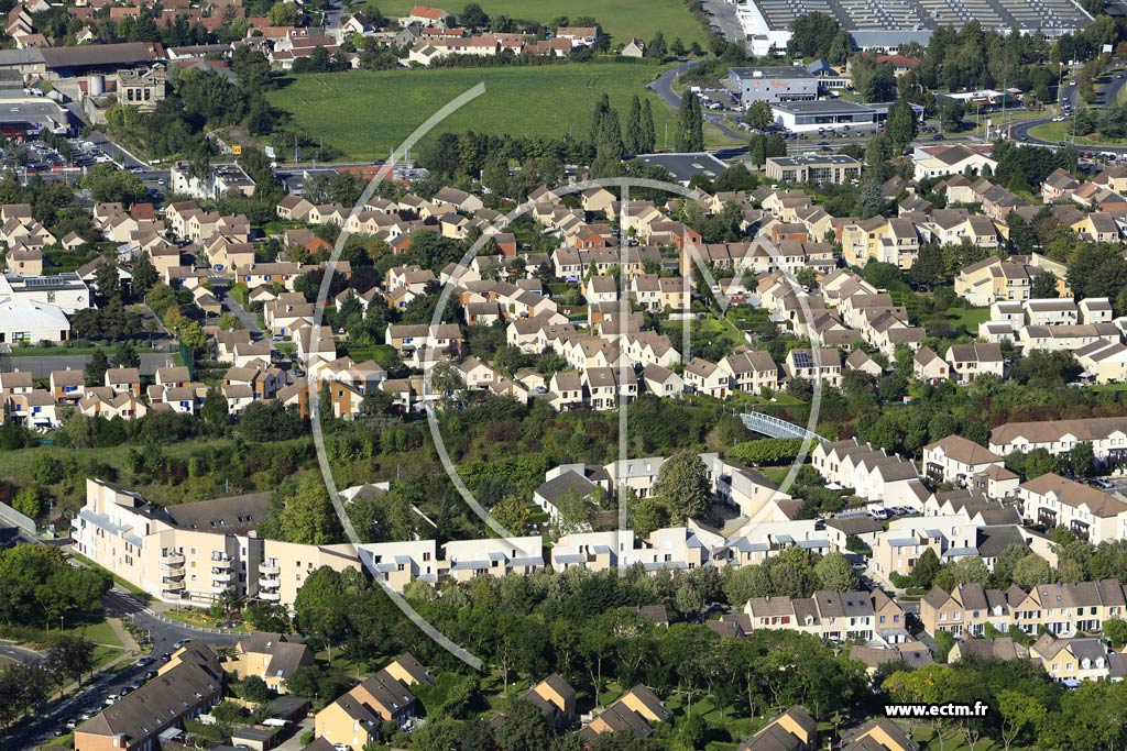 Photo arienne de Cergy (le Terroir)
