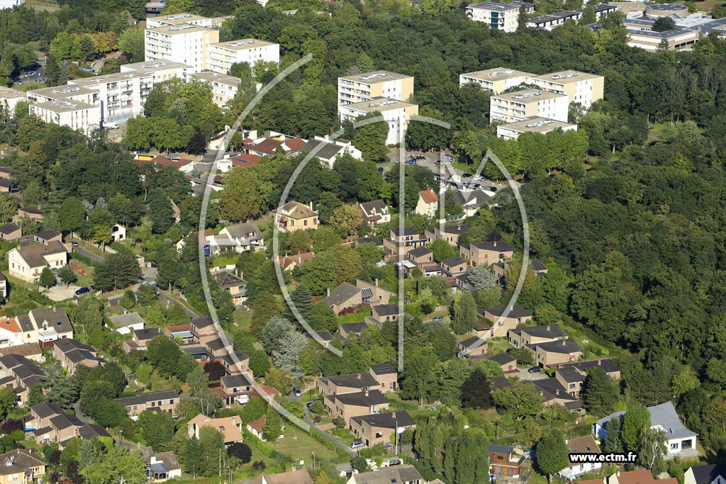 Photo arienne de Cergy (les Clairires)