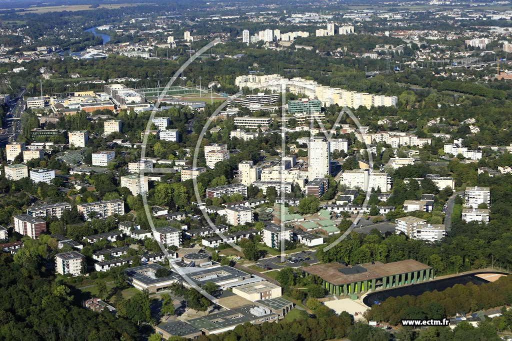 Photo arienne de Cergy (les Touleuses)