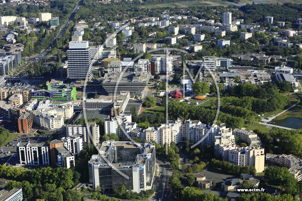 Photo arienne de Cergy (Prfecture)