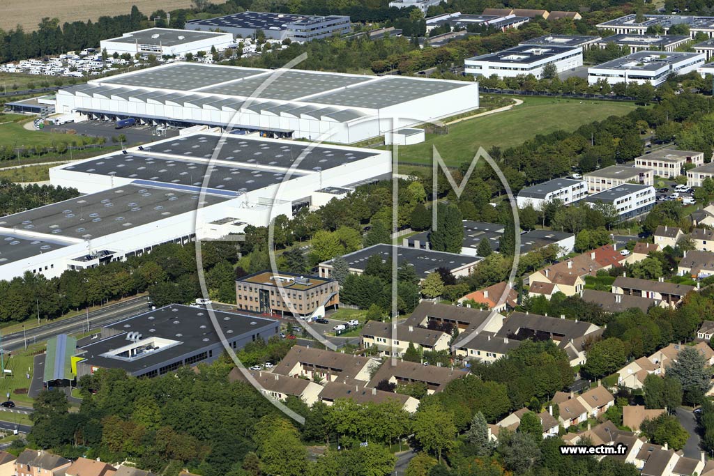 Photo arienne de Cergy (Saint-Christophe)