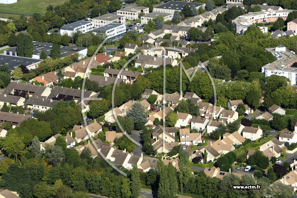 Photo arienne de Cergy (Saint-Christophe)