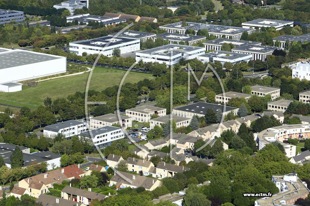 Photo arienne de Cergy (Saint-Christophe)