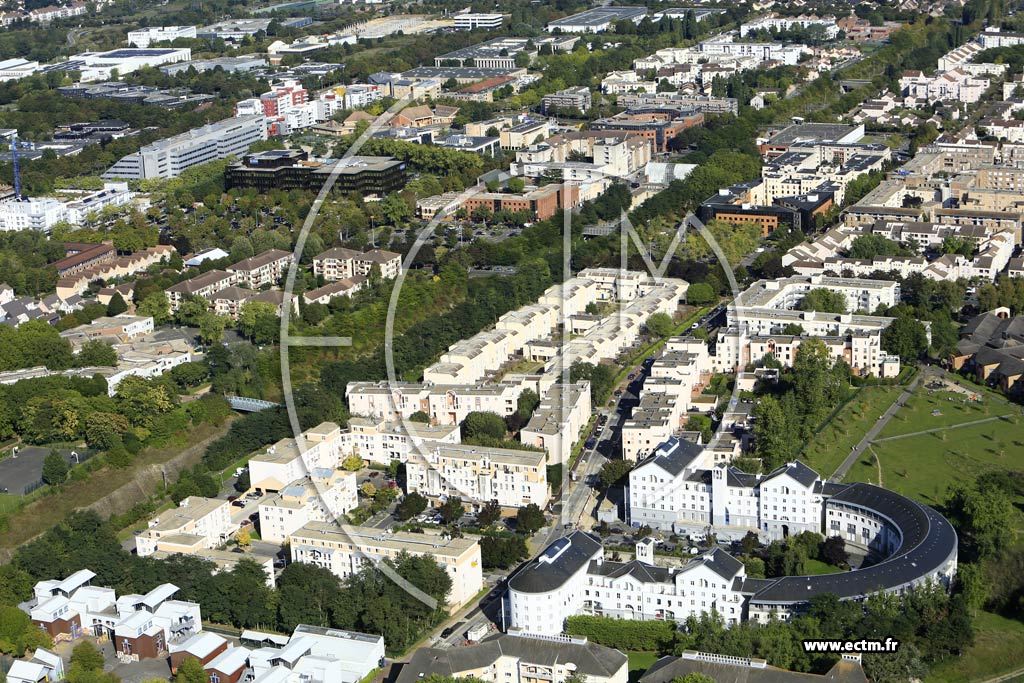 Photo arienne de Cergy (Saint-Christophe)
