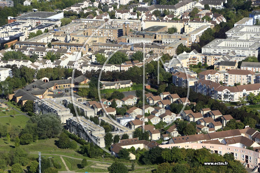Photo arienne de Cergy (Saint-Christophe)