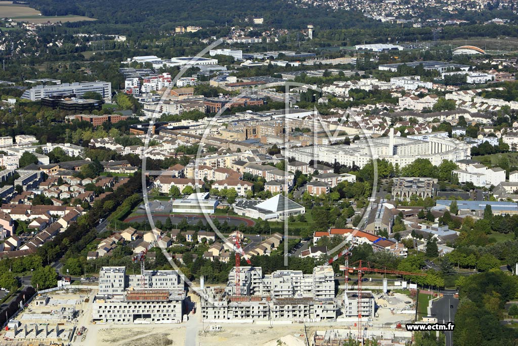 Photo arienne de Cergy (Saint-Christophe)