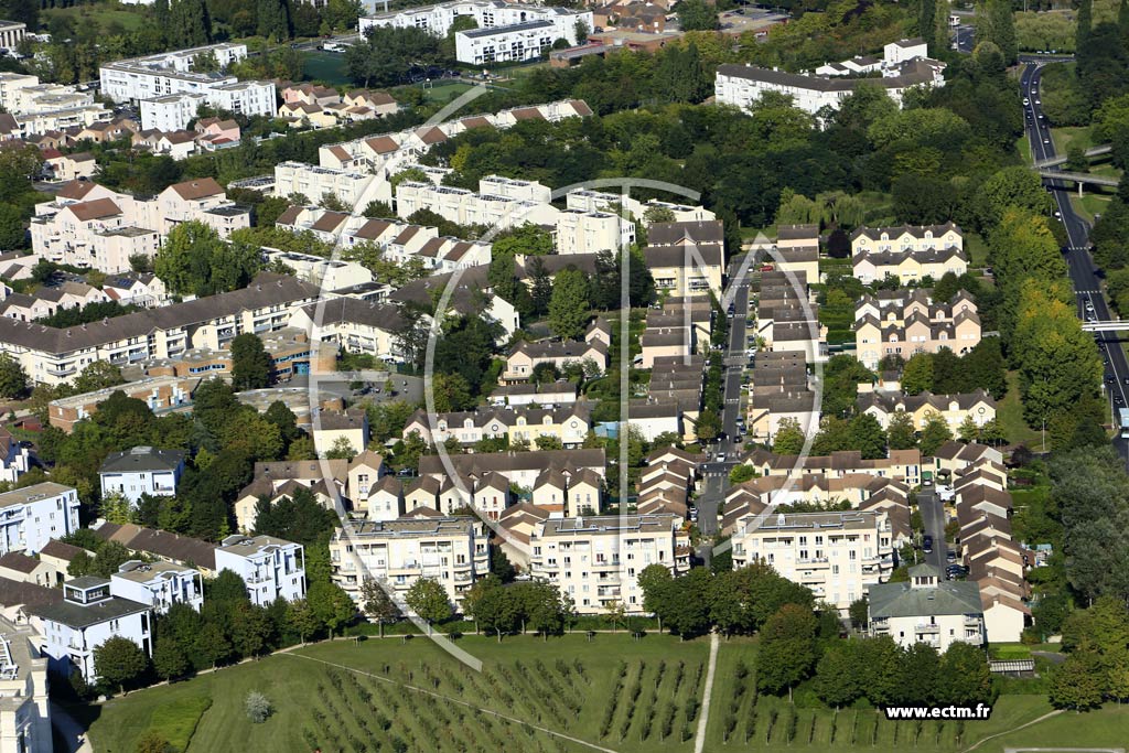 Photo arienne de Cergy (Saint-Christophe)