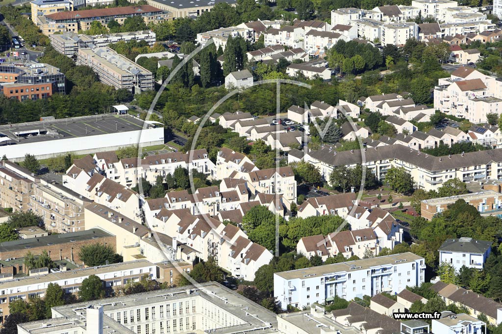 Photo arienne de Cergy (Saint-Christophe)