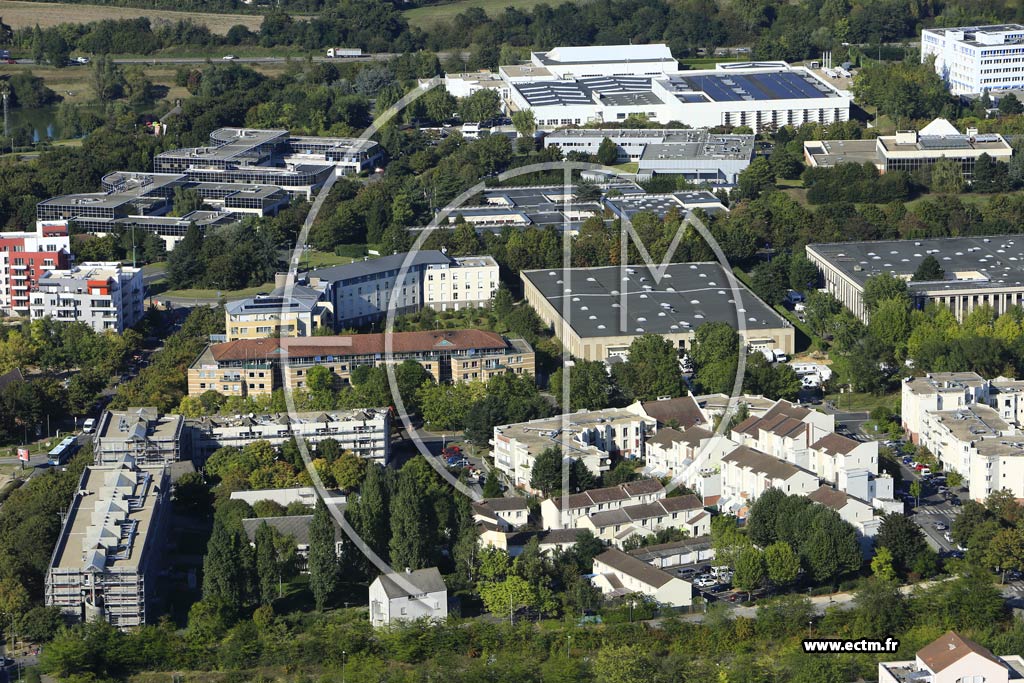 Photo arienne de Cergy (Saint-Christophe)