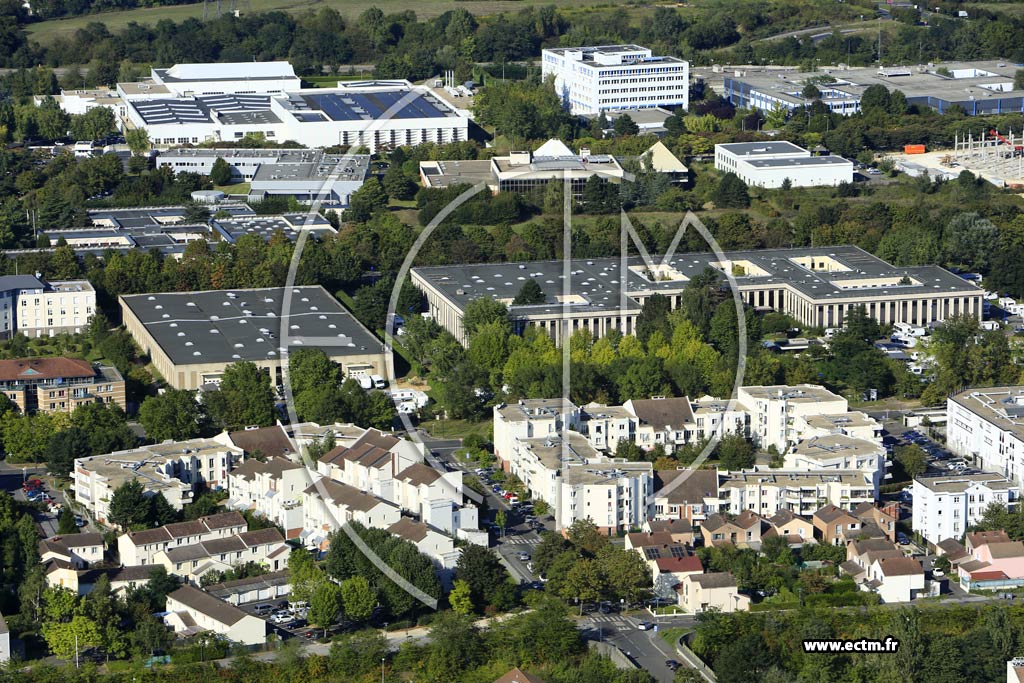 Photo arienne de Cergy (Saint-Christophe)
