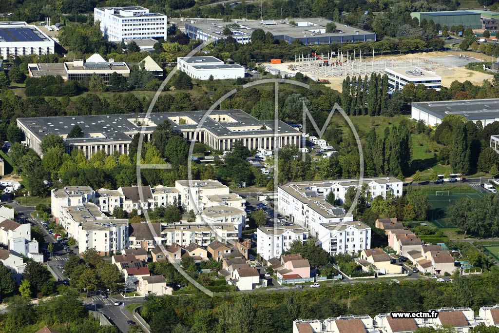 Photo arienne de Cergy (Saint-Christophe)