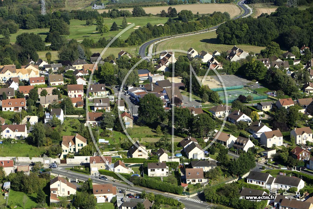 Photo arienne de Courdimanche (Cit Saint-Martin)