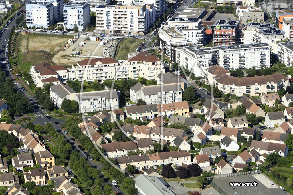 Photo arienne de Courdimanche (Ste Apolline)
