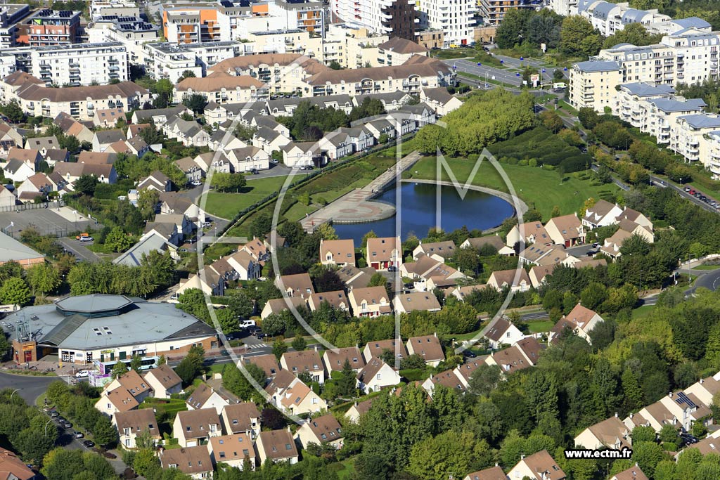 Photo arienne de Courdimanche (Ste Apolline)