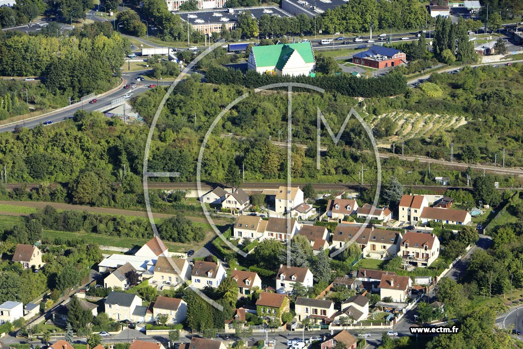 Photo arienne de ragny (le Chemin de Saint-Ouen)