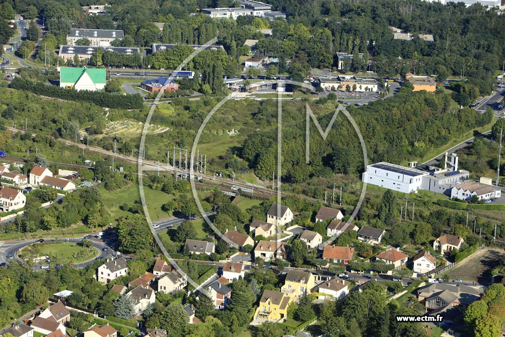 Photo arienne de ragny (Quartier de la Rue du Sergent Pireaux)