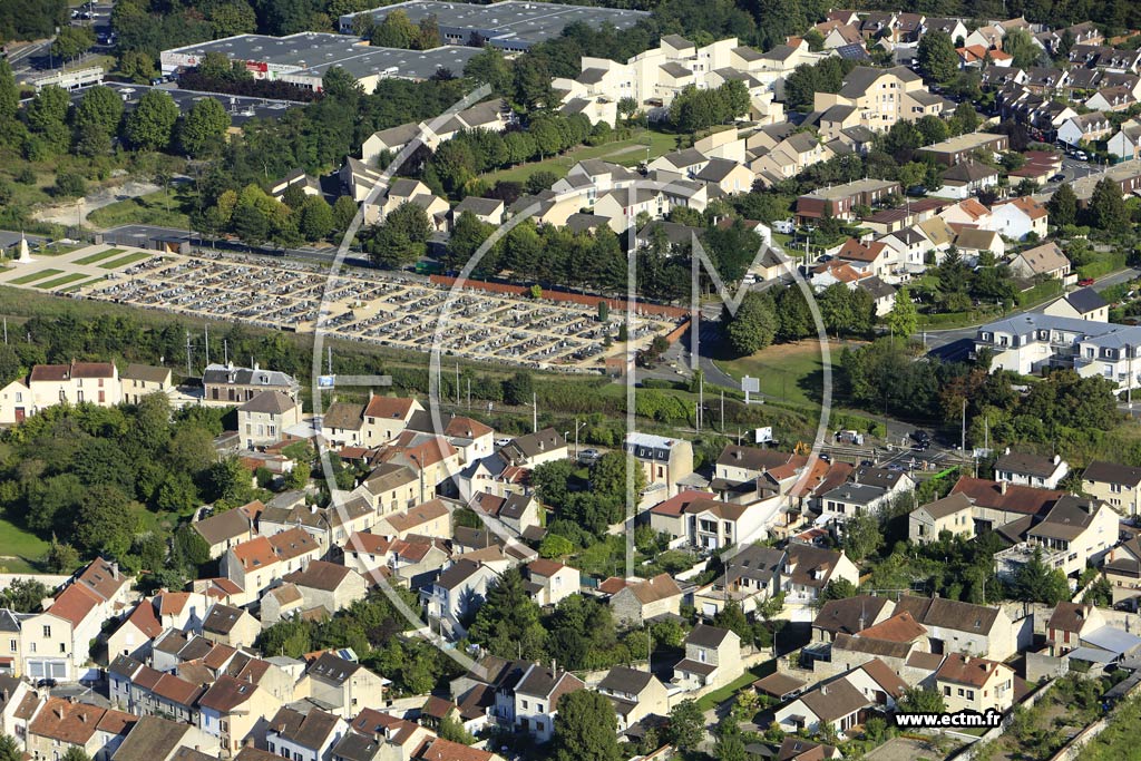 Photo arienne de ragny (Quartier de la Rue du Sergent Pireaux)