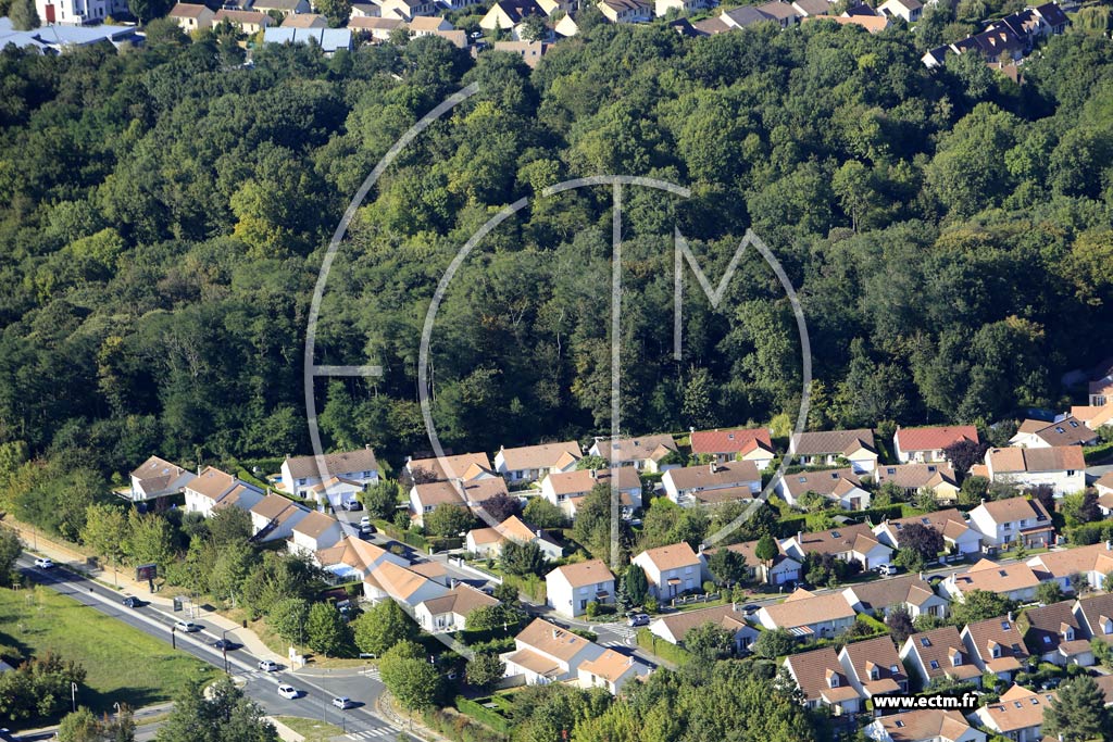 Photo arienne de Jouy-le-Moutier (les Tremblays)