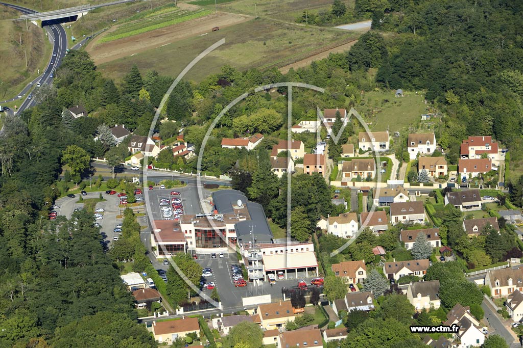Photo arienne de Neuville-sur-Oise