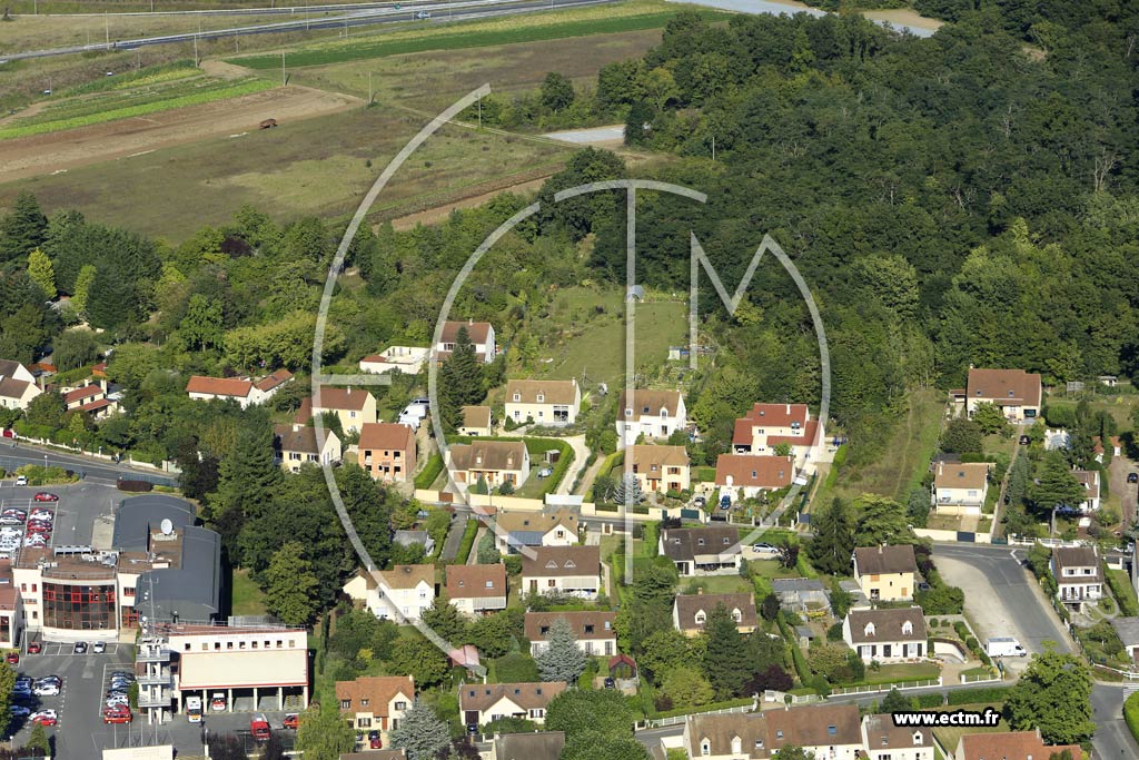 Photo arienne de Neuville-sur-Oise