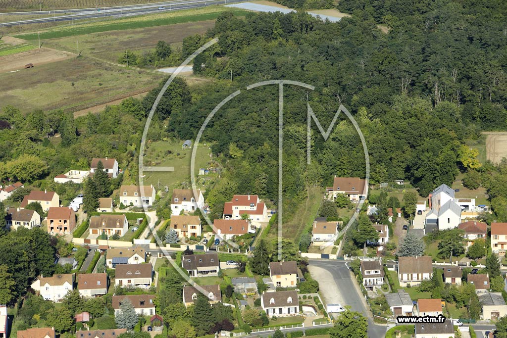 Photo arienne de Neuville-sur-Oise