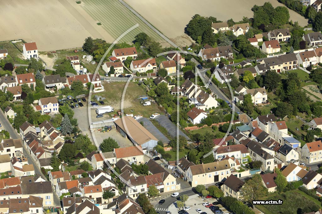 Photo arienne de Neuville-sur-Oise