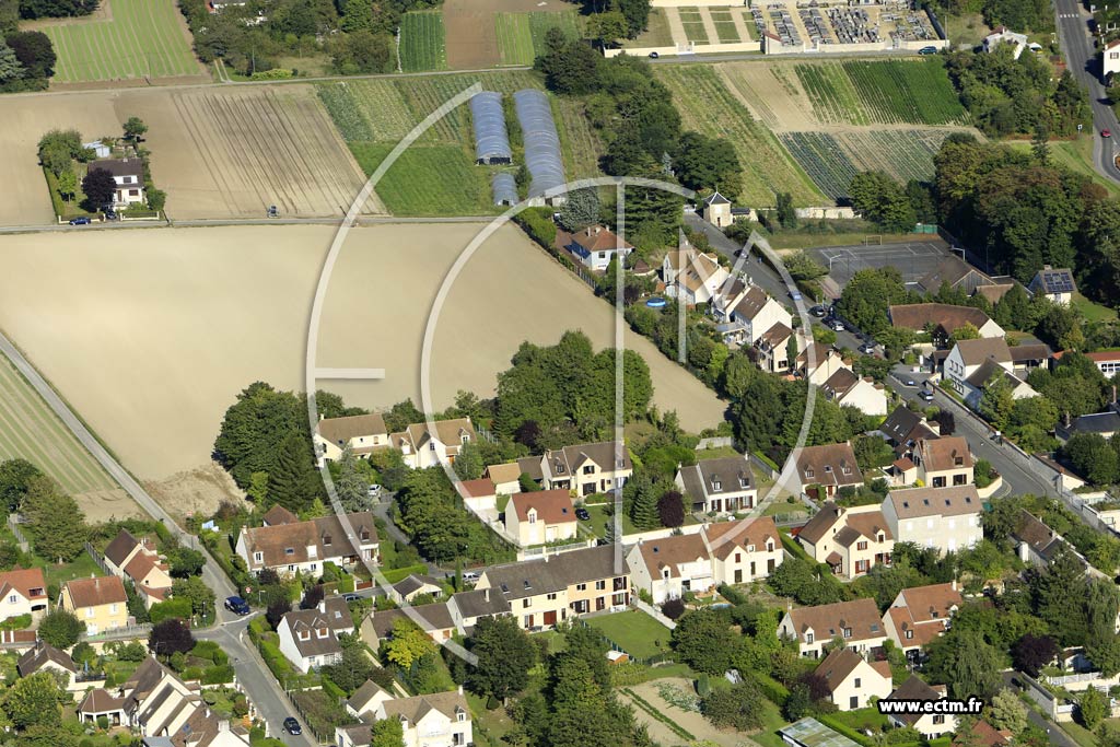 Photo arienne de Neuville-sur-Oise