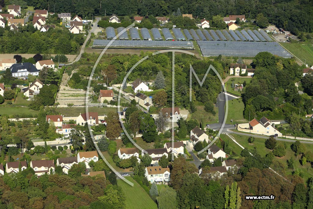 Photo arienne de Neuville-sur-Oise