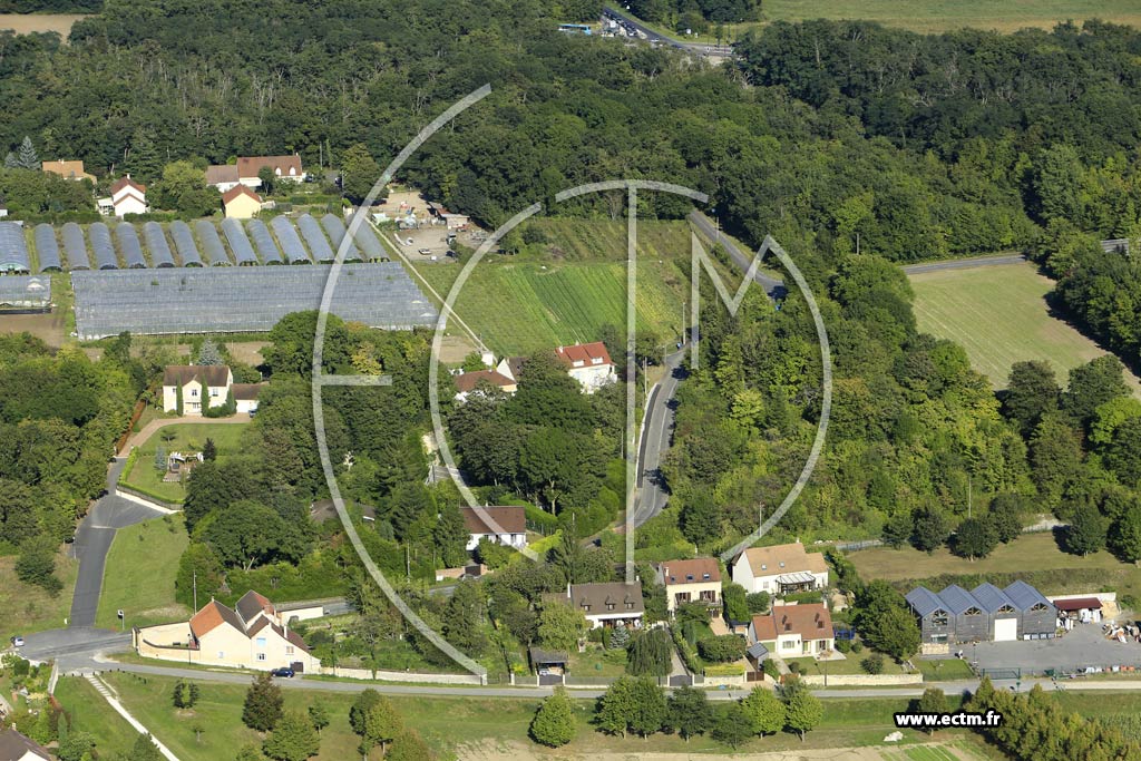 Photo arienne de Neuville-sur-Oise