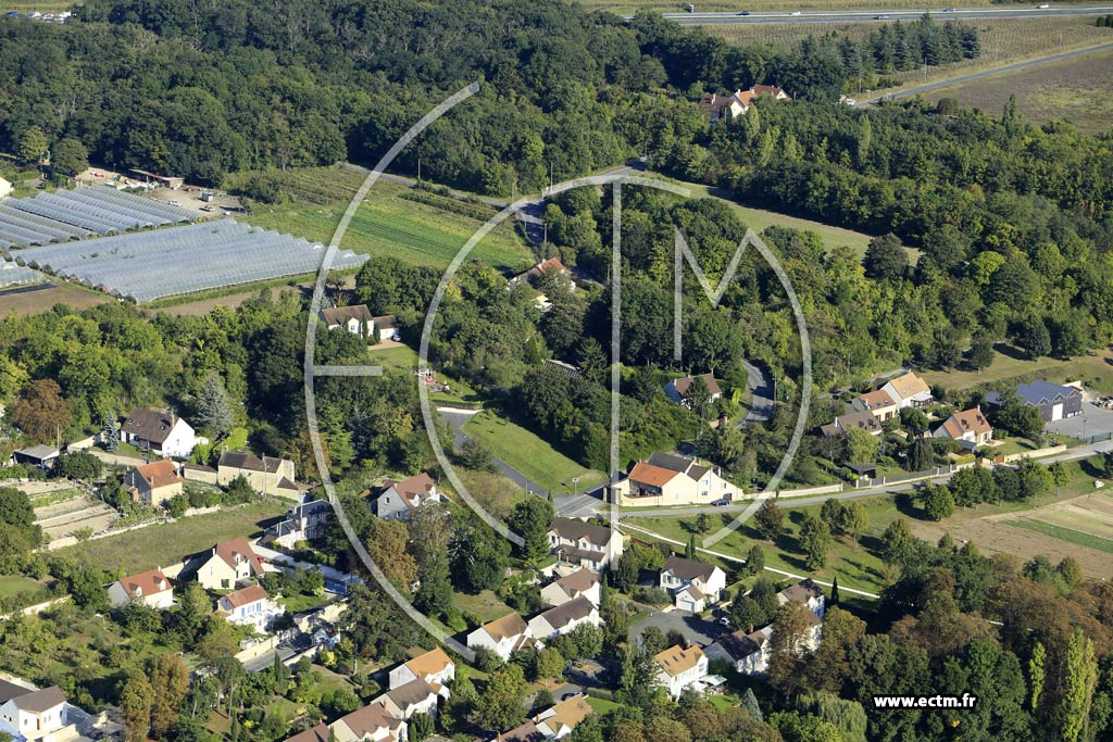 Photo arienne de Neuville-sur-Oise