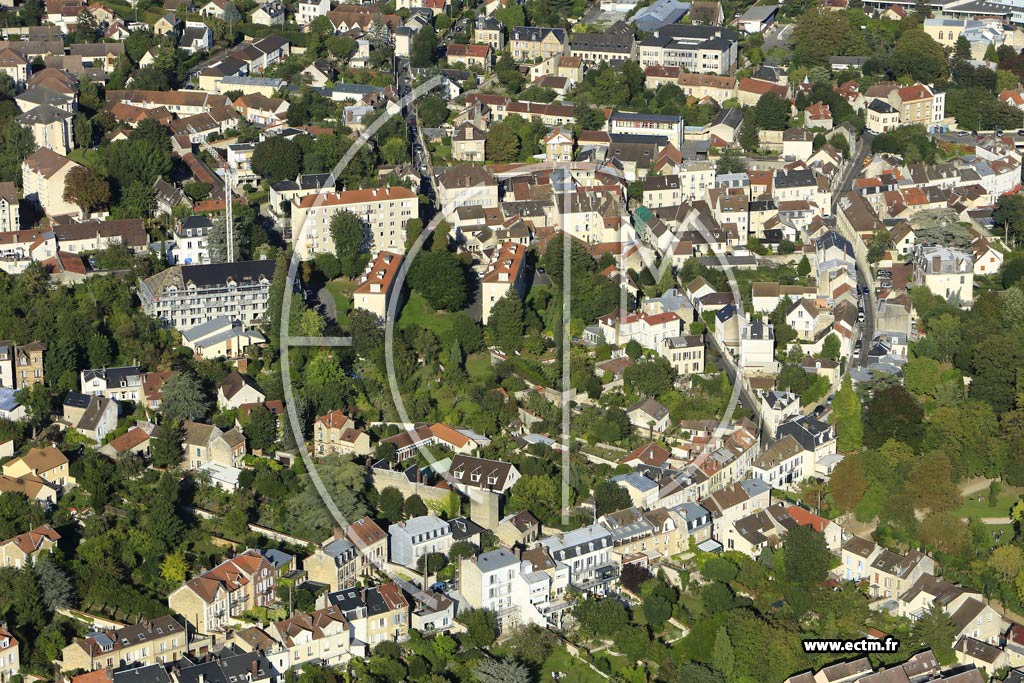 Photo arienne de Pontoise