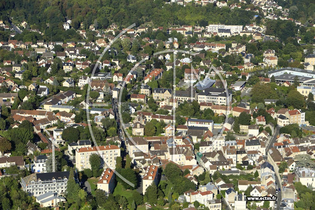 Photo arienne de Pontoise