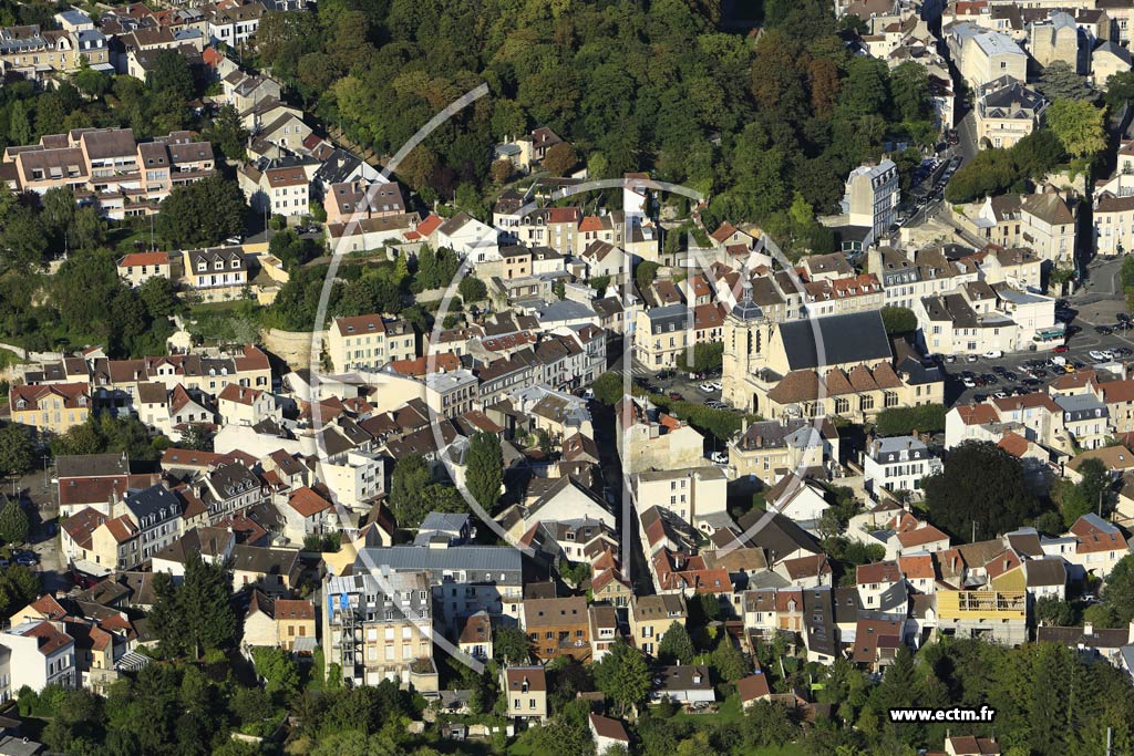 Photo arienne de Pontoise (Centre)