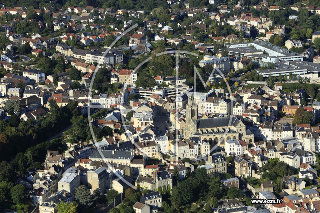 Photo arienne de Pontoise (Centre)