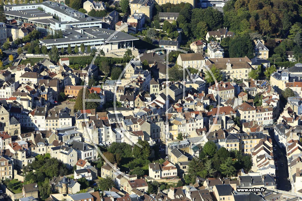 Photo arienne de Pontoise (Centre)