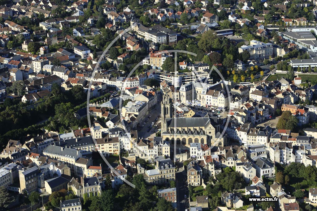 Photo arienne de Pontoise (Centre)